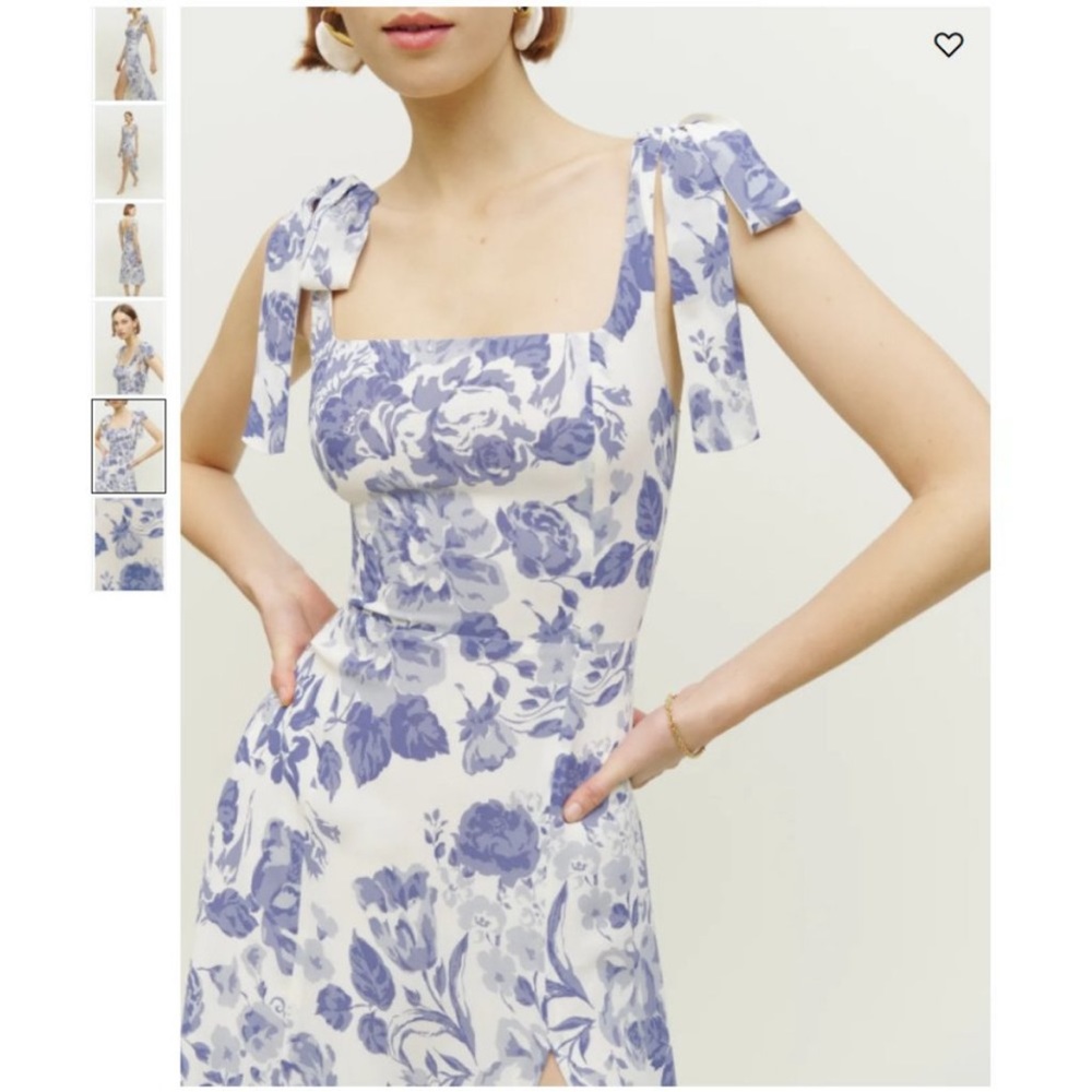 Reformation Twilight Dress Lucerne Size 8 NWOT